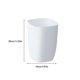 thumbnail image 2 of Cubo de Basura Portátil Cateissary 10L Impermeable Blanco, 2 of 6