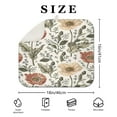 thumbnail image 4 of Microfibre Drying Mat for Kitchen Vintage Flowers Rustic (52) Dish Drying Drainer Mat Absorbent Drying Mat Washing Up for Glass, Plate & Cup 16inch X 18inch, 4 of 7