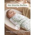 thumbnail image 2 of YOOFOSS Baby Swaddles for Newborns 100% Organic Cotton, Adjustable Swaddle Sleep Sack 0-3 Months Newborn Swaddle Sack 2 Pack, Breathable Soft, 2 of 9