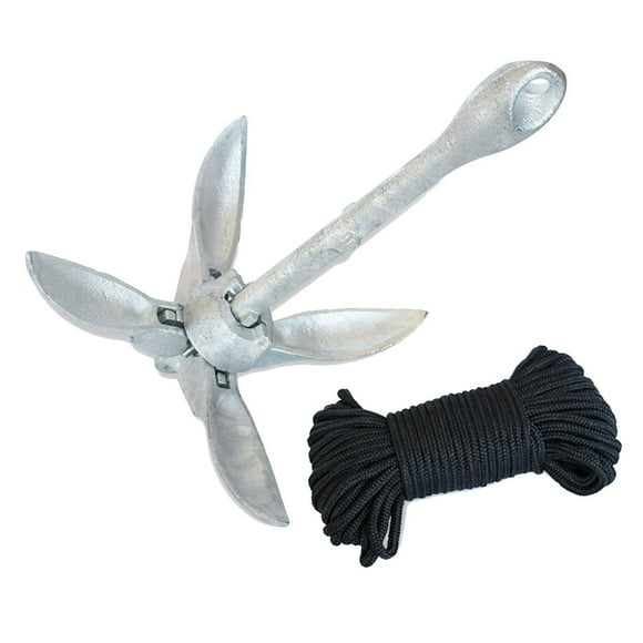 Ximing Boat Anchor Jet Skis Anchor Anchoring Equipment Kayak Anchor Grapnel Anchor for River Sand Bay Lake Canoes Raft Boating