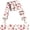 Pink Mushrooms, variant on Wide Purse Strap Replacement Crossbody, Funny Strap Adjustable, Cute Bag Strap for Women Guitar Purses