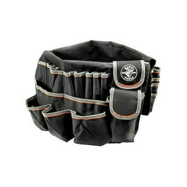 Klein Tools Bucket Tool Organizer, Black, Polyester, 45 Pockets