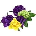 thumbnail image 2 of Rose Bridal Headband Cloth Imitation Big Rose Beautiful Woman Hairband, 2 of 8
