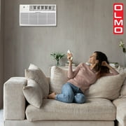 OLMO TTW 8000 BTU 115V Through the Wall Air Conditioner Heating and Cooling with Remote Control and WiFi R32 Refrigerant