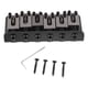 thumbnail image 2 of Reemplazo de Puente de Guitarra de 6 Cuerdas Puente Fijo de aleación de Zinc Puente de Sillín de Guitarra Eléctrica Accesorio de Guitarra Eléctrica ANGGREK  Otros, 2 of 8