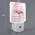 thumbnail image 2 of Xecao Flamingo for Night Light - a Wall-mounted LED Fixture with A Dusk-to-dawn Sensor, Ideal for Bedrooms, Bathrooms, Hallways, and Kitchens-US, 2 of 7