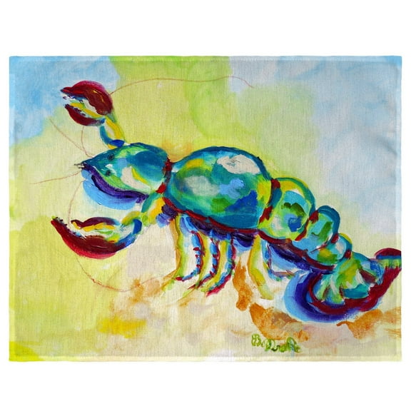 Betsy Drake PM1137 Colorful Lobster Place Mat - Set of 4