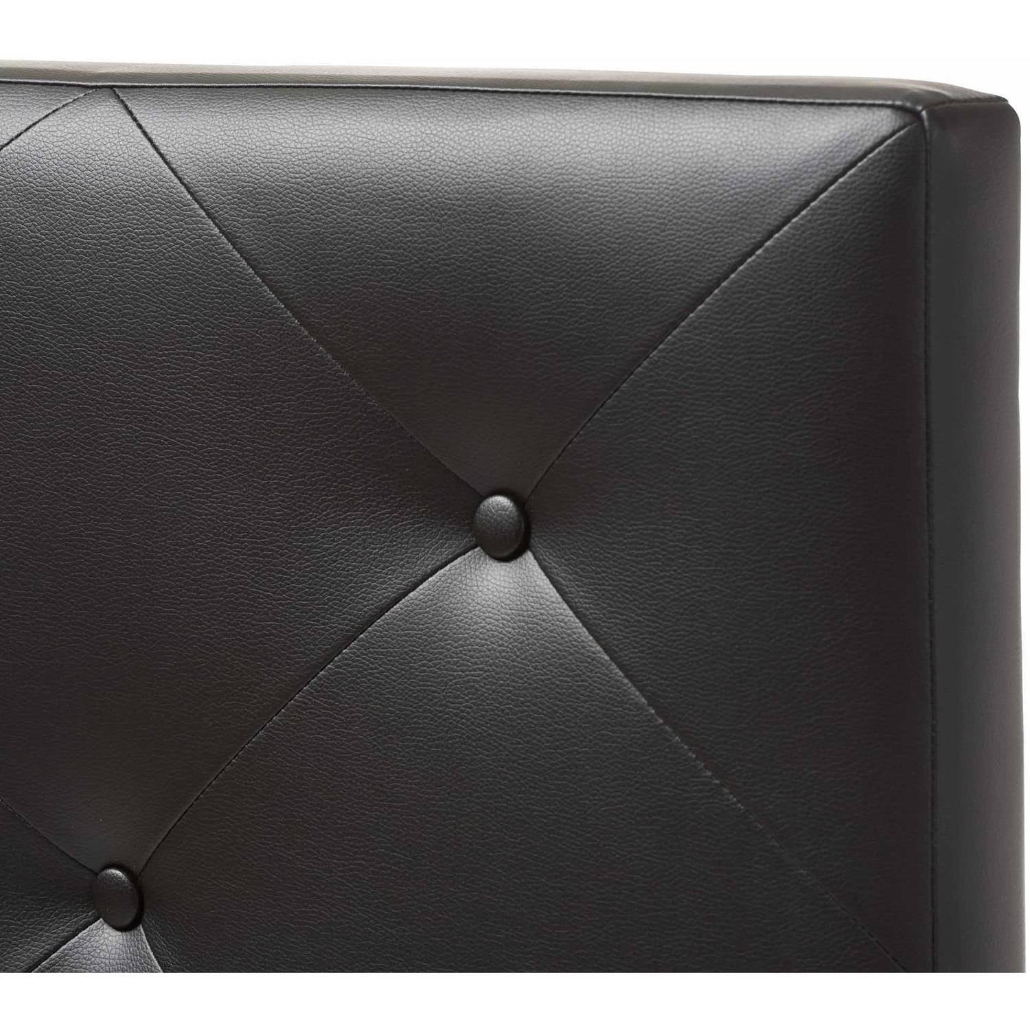 Baxton Studio Baltimore Modern and Contemporary Faux Leather Upholstered Twin Size Headboard, Multiple Colors