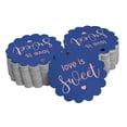 thumbnail image 1 of Inkdotpot Real Rose Gold Foil Love Is Sweet Wedding Tags Favor Hang Paper Tags 100 Pieces, 1 of 7