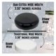 thumbnail image 3 of Frascos Mason de vidrio de 16 oz con boca extra ancha para almacenamiento de pintas con tapas - Tapas de almacenamiento de plástico sin BPA - Fabricados en EE. UU. - Frascos de vidrio de 16 oz con, 3 of 3