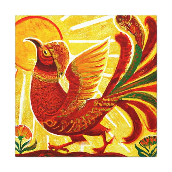 Golden Pheasant Majesty - Canvas