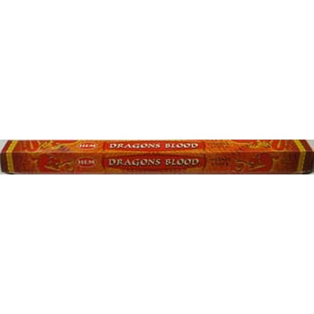 HEM Incense Dragons Blood 20pk Sticks Remove Evil From Your Life Replace With Positivity Create Relaxing Atmosphere Into Your Home Prayer Meditation