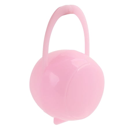 PacifierPacifier Box Portable Baby Soother Container Mini Infant Pacifier Storage Case Baby Supplies, Pink