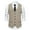 Khaki, variant on TMOYZQ Men's Herringbone Tweed Wool Formal Suit Vest Business Casual Retro Slim Waistcoat Vest Tuxedo Vests Wedding Prom Party Dress Vest with Pockets