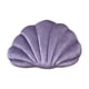 thumbnail image 1 of Almohada decorativa de concha marina hecha a mano con forma de concha, cojín para silla de escritorio, para leer, sala de estar, ropa de cama, regalo Lila, 1 of 8