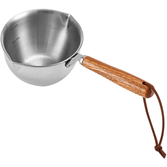 FUEENIRVA Chocolate Melting Bowl Stainless Steel Portable Tool for Chefs Home Cooking 1Pcs