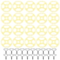 thumbnail image 1 of KAKOWELY 20 Sets Of Universal Seat Cover Accessories Kit For Car Seat Cover Installation Hooks And Clips For Secure Fastening Anti-Escape Seat Cover Buckles Retainer,2.6X"X2.6"X0.08", 1 of 5