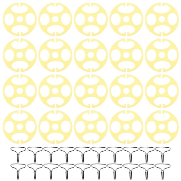 KAKOWELY 20 Ensembles de Kit d'Accessoires Universels pour Housse de Siège pour Installation de Housse de Siège Auto Crochets et Pinces pour Fixation Sécurisée Boucles de Housse de Siège Anti-Évasion Retenue,2.6x"X2.6"X0.08 Pouces