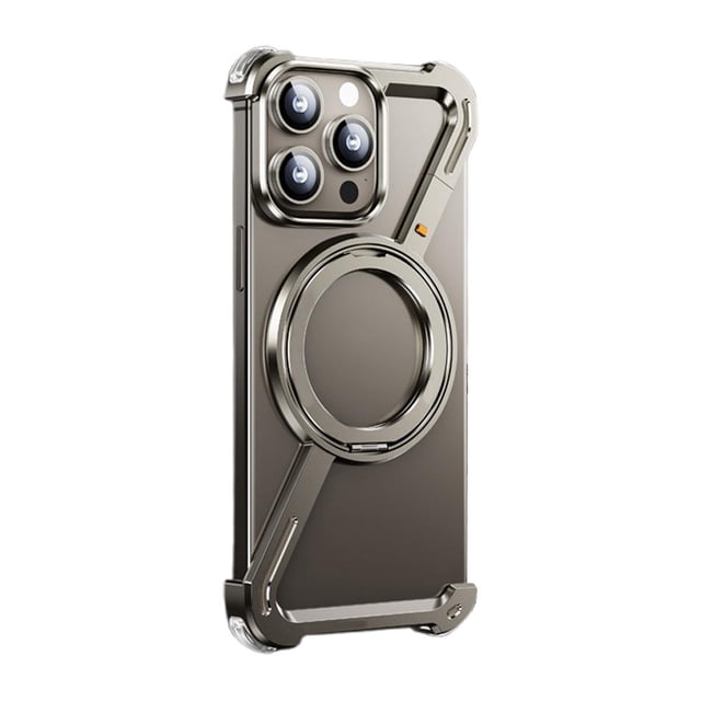 Z shell rotating magnetic mobile phone case New Q7