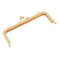 thumbnail image 1 of Cierre de correa de bolso con marco de metal vintage para coser con clip 15.5cm, 1 of 7