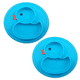 thumbnail image 1 of Platos de silicona divididos para bebés pequeños: platos de succión antideslizantes portátiles para bebés y niños, sin BPA, 1 of 5