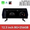 thumbnail image 4 of SNATEEN 12.3 inch Touch Screen Car Radio for BMW X3 F25 F26 2014-2015 NBT System GPS Navigation Multimedia Video DVD Carplay Stereo Receiver Head Unit, 4 of 14