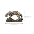 thumbnail image 2 of WEUVEB Estatua Leopardo Decorativa Para Acuario En Resina Multicolor Para De, 2 of 8