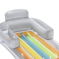 thumbnail image 2 of Fila Flotante Inflable Fila flotante inflable con sillón reclinable de piscina de pasamanos para piscina de verano (transparente) Ndcxsfigh  Para Estrenar, 2 of 5