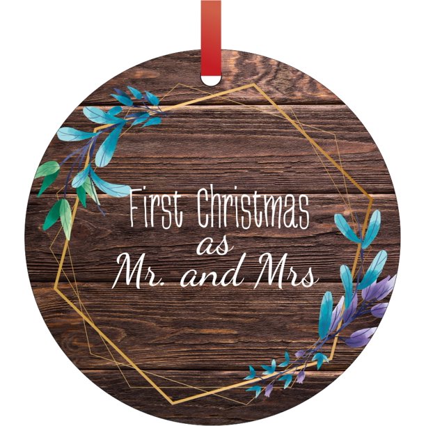 Download Our First Christmas Together Ornament 2020, Wedding ...