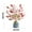 D-760, variant on Yulucky Plastic Imitation Flower Vase,Fake Hydrangea Flowers in Vase 19 Inches Tall Plastic Bouquet for Wedding Party Living Room Table Decor,Home