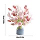 thumbnail image 3 of Artificial Flowers With Vases Fake Hydrangea With Bouquet Combination Living Room Family Banquet Party Wedding Decoration, 3 of 6