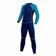 thumbnail image 1 of Traje de baño para niños Traje de baño de una pieza de manga larga cálido y grueso a prueba de frío para niños y niñas Traje de baño de buceo con aislamiento térmico de otoño e invierno, 1 of 5