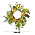 thumbnail image 3 of HongHeng 1Pc Easter Candle Rings Wreath Decor Spring Candle Rings Wreaths for Pillars 9.8" Easter Eggs Candle Holder Wreaths for Front Door Spring Holiday Home Table Centerpiece, 3 of 6