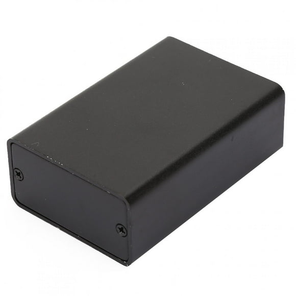Electronic Project Case,Frosted Black Aluminum Printed Aluminum Printed Circuit Board Instrument Box Black Printed Circuit Board Instrument Box High Capacity