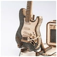 thumbnail image 2 of ROKR Electric Guitar 3D Wooden Puzzle Kit – 140 PCS DIY Model Building Set for Adults & Teens | Mechanical Music Instrument Craft, Educational STEM Toy & Gift, 2 of 5