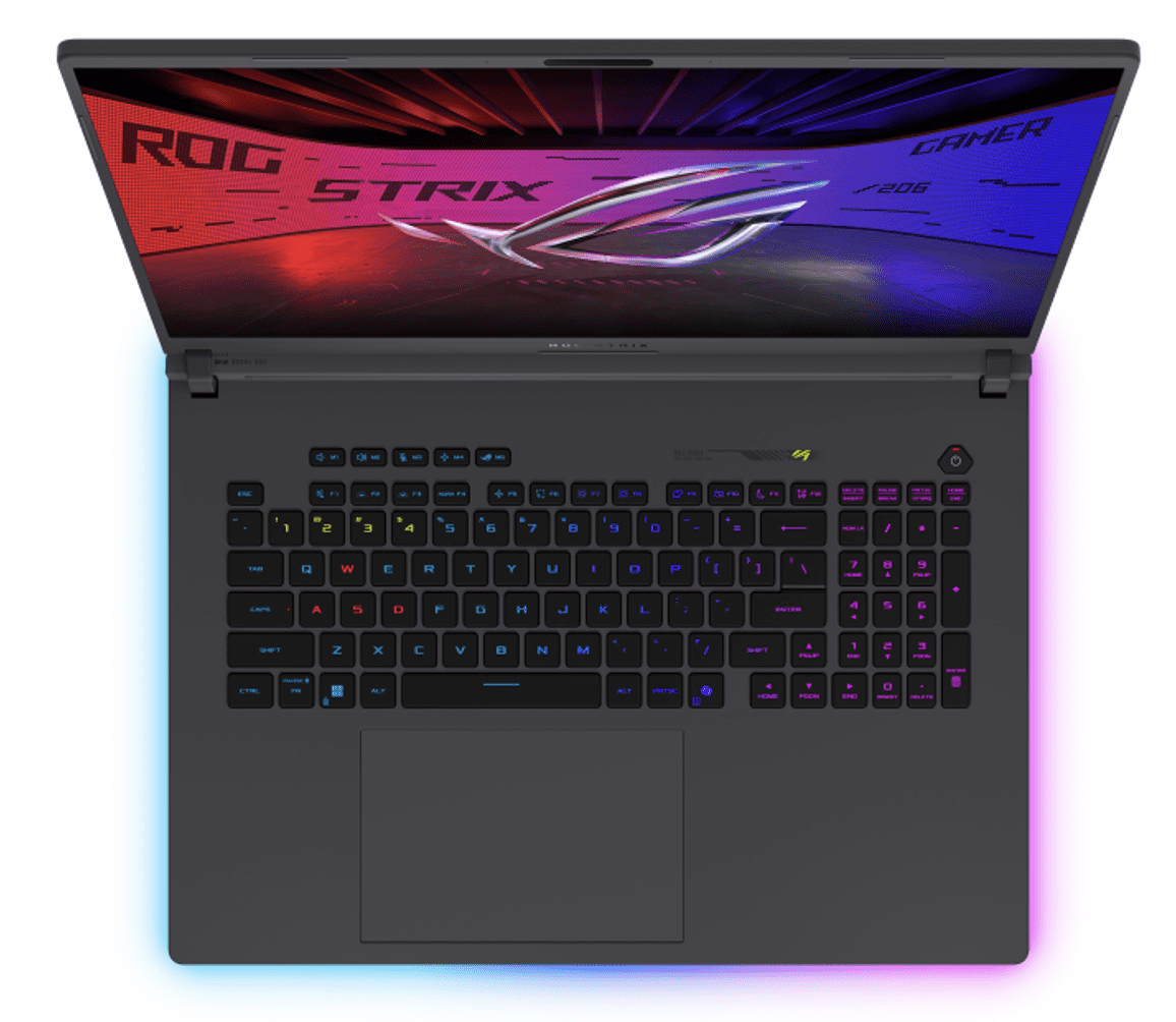 ASUS ROG Strix AI Gaming Laptop 18in 240Hz IPS WQXGA Display (Intel Ultra 9- 275HX, NVIDIA GeForce RTX 5070 8GB, 32GB DDR5, 8TB PCIe SSD, RGB KB, Thunderbolt 4, WiFi 7, Webcam, Win 11 Pro)