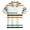 tshirts 30# Multicolour, variant on oqasdz Carnival Striped Boys Polo Shirts with Buttons Lapel Collar Pocket Top for and Youth Stretch Loose Versatile Casual Outdoor