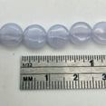 thumbnail image 4 of AAA Blue Chalcedony Coin Bead Strand | 8x3mm | 48 Beads |, 4 of 12