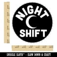 thumbnail image 2 of Night Shift Planning Self-Inking Rubber Stamp Ink Stamper - Blue Ink - Large 1-1/2 Inch, 2 of 7
