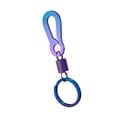 thumbnail image 2 of Llavero de motocicleta Colco Llavero de aleación de titanio Unisex Metal Azul claro, 2 of 8