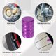 thumbnail image 3 of 10uds Auto Neumático Válvula Vástago Tapas Neumático Válvula Polvo Cubiertas 7mm Púrpura Unique Bargains tapas de vástago de válvula automotriz, 3 of 6
