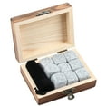 thumbnail image 2 of Pierres de Refroidissement pour Whisky, Pierres de Refroidissement Réutilisables Naturelles pour Maison, 2 of 8