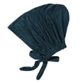 thumbnail image 2 of Tittly Bandanas for Women Head Scarf Cancer Wrap Head Cover Color Womens Solid Headwear Cap Hair Muslim Cap Hat Turban Heardband Fascinators Hats Head Scarf D One Size, 2 of 4
