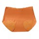 thumbnail image 1 of Gibobby Calzoncillos hipster Bragas de encaje favorecedoras de color sólido sexy para mujer(Anaranjado， L), 1 of 3