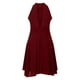 thumbnail image 5 of Vestidos Para Mujer Vestidos Elegantes Vestido de Lápiz Con Volantes de Doble Capa de Gasa Sin Mangas Con Cuello Redondo A La Moda Odeerbi  ODB160184, 5 of 8