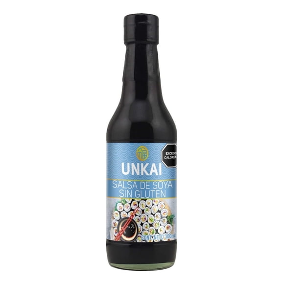 Salsa De Soya Sin Gluten Unkai 300ml