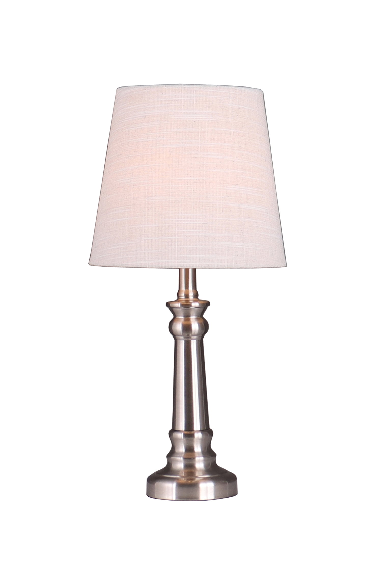 Simplee Adesso Taupe Fabric Uno Drum Lamp Shade, 8.5"H x 9.5"D, Adult Use, Dorm Room Use
