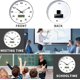 thumbnail image 4 of TIMESS 14" Reloj de Pared Analógico con Pantalla de Fecha, Reloj Moderno a Batería para Sala de Estar (Negro), 4 of 8