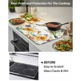 thumbnail image 4 of Stove Top Covers for Electric Stove 28.5x20.5 Inches, Spring Floral Heat Insulation Fireproof Glass Cooktop Protector, Elegant Birds Summer Botanical Flowers Countertop Stovetop Cover for Kitchen, 4 of 8
