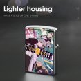 thumbnail image 4 of Soul Eater-theme Copper Metal Lighter Shell, Premium Replacement Refillable Lighter Case with Durable Metal Construction, Compatible with Zippo and Most Standard Lighter Models, 4 of 6